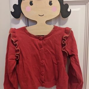Baby Gap Ruffle Trim Cardigan